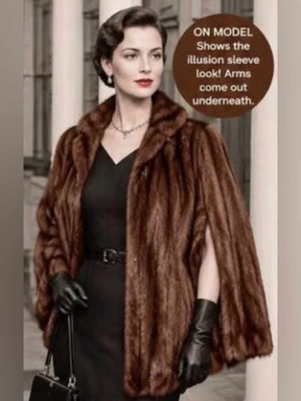 ⭐️VINTAGE GENUINE MINK FUR VEST
Ed Hamilton Portland⭐️